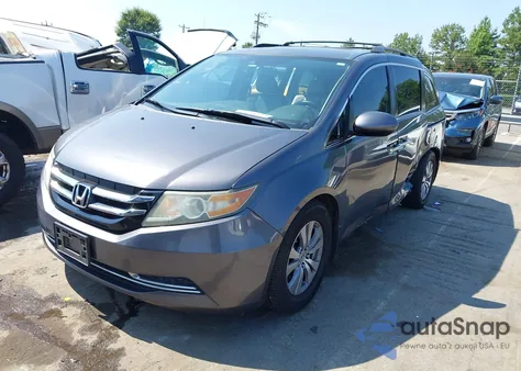 2016 Honda Odyssey Ex-L from USA, damaged, VIN 5FNRL5H60GB001777